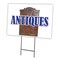 Signmission Antiques Yard Sign & Stake outdoor plastic coroplast window, C-1216-DS-Antiques C-1216-DS-Antiques - alternate 1